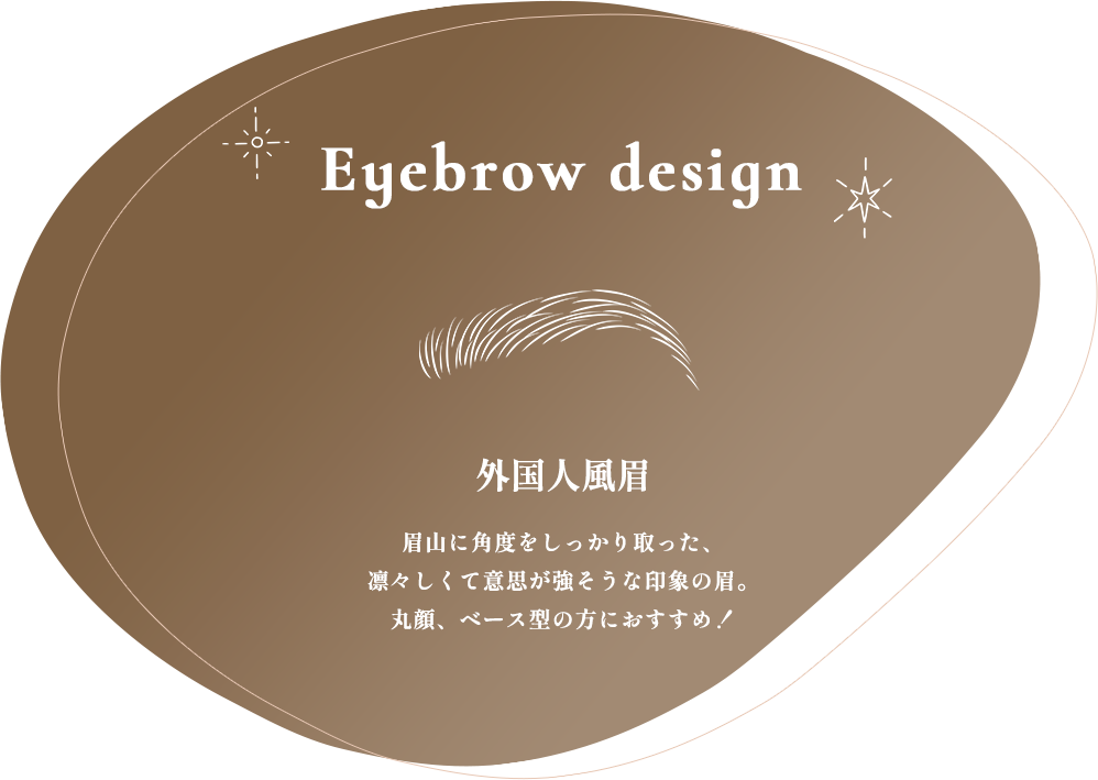 Eyebrow design